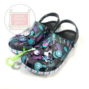 2023 Disney Parks Haunted Mansion Attraction Crocs Adult Size Glow in Dark - NEW